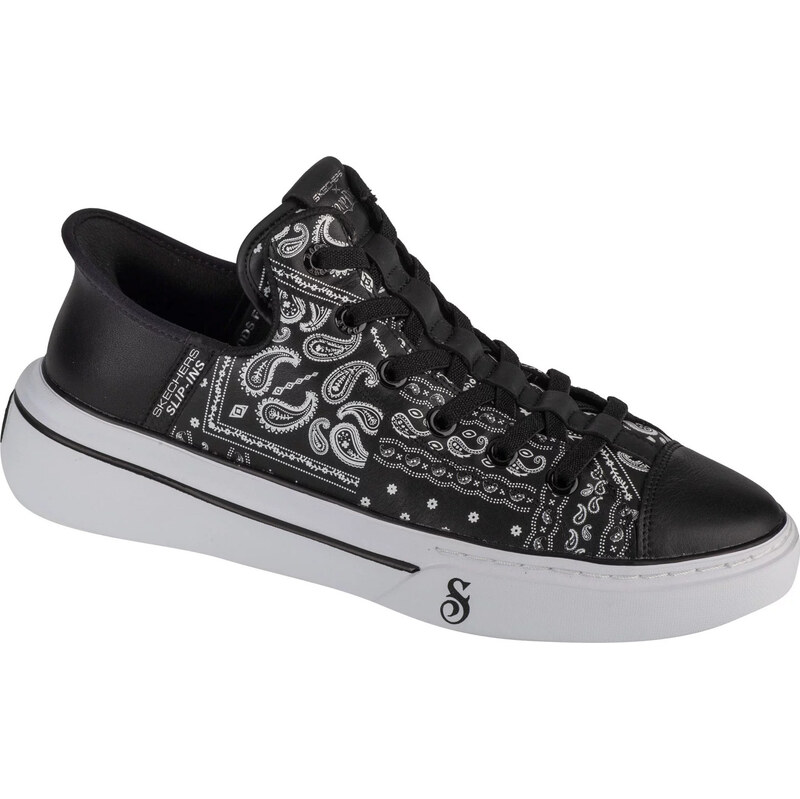 Čierne pánske tenisky Skechers Slip-Ins Snoop One - Double G 251017 61532109