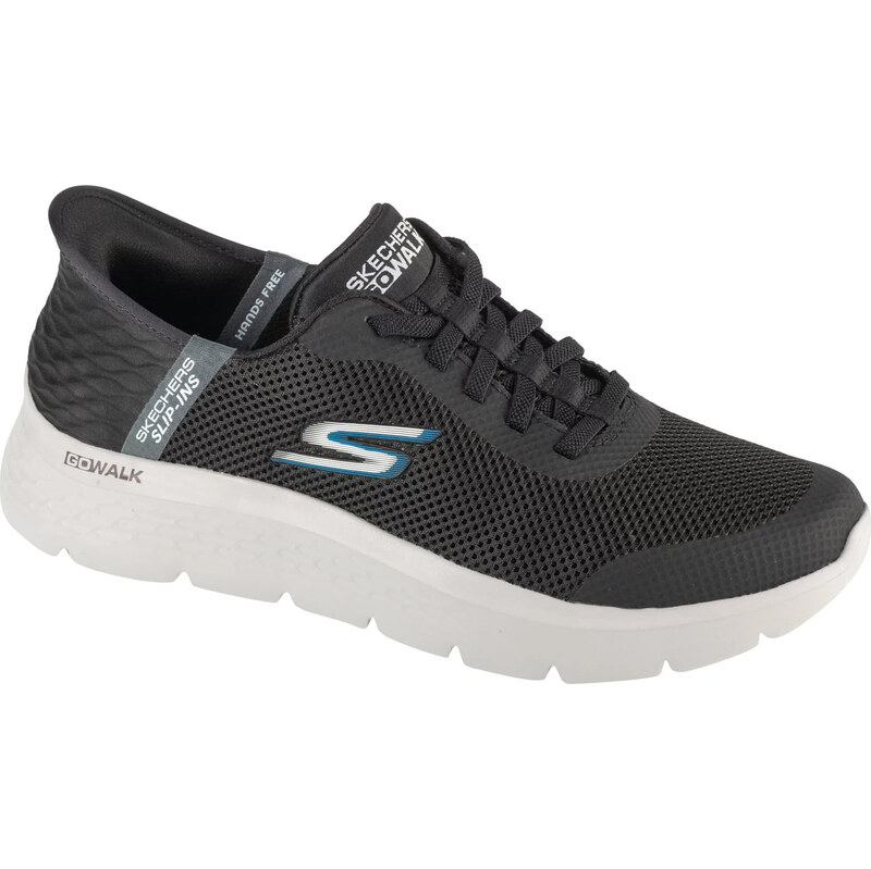 Čierne pánske tenisky Skechers Slip-Ins: Go Walk Flex - Hands Up 61532114