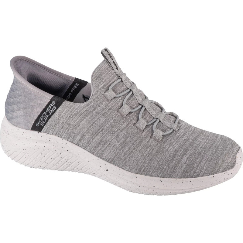 Sivé pánske tenisky Skechers Ultra Flex 3.0 - Right Away Slip-ins 61532120