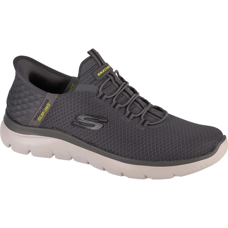 Tmavosivé pánske tenisky Skechers Slip-Ins Summits - High Range 232457 61532125