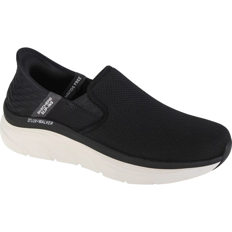 Čierne pánske tenisky Skechers DLux Walker - Orford Slip-ins 232455 61532136