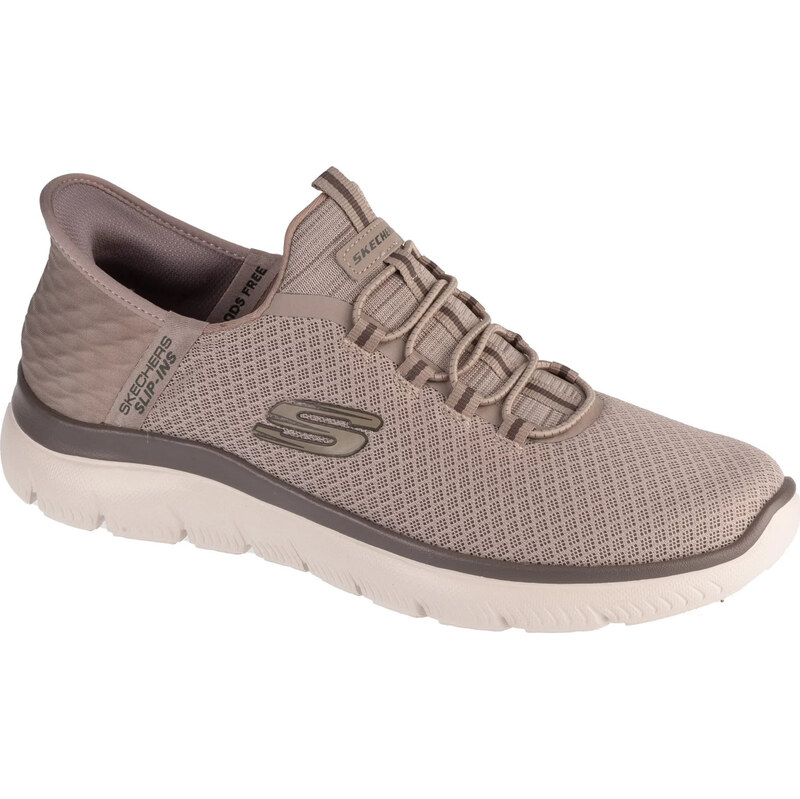 Sivohnedé pánske tenisky Skechers Slip-Ins Summits - High Range 232457 61532139