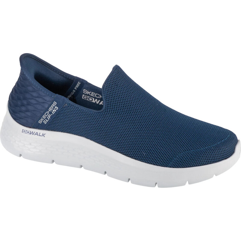 Tmavomodré pánske tenisky Skechers Slip-Ins: Go Walk Flex - No Hands 61532143