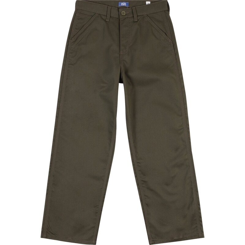 Jack & Jones Junior Nohavice JPSTAlex Clean JJWorker zelená 63153498