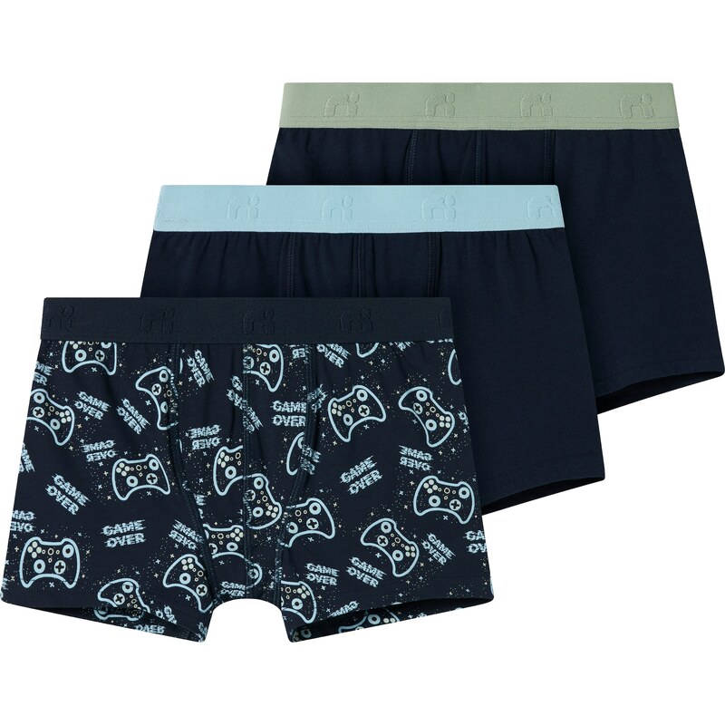 NAME IT Nohavičky tmavomodrá / svetlomodrá / zelená 61654672