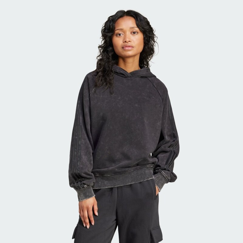 Adidas Washed-Out Boyfriend-Fit Hoodie 61570979