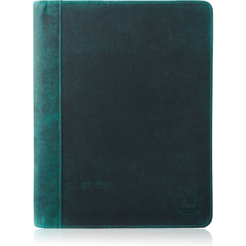 Paolo Peruzzi Kožený organizér A4 Vintage T-57-HGR | zelená T-57-HGR 61567881