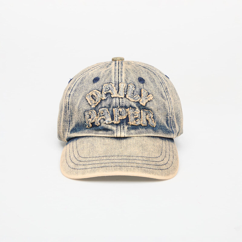 Čiapka Daily Paper Dias Arch Stack Denim Cap Brown Wash Universal 61572119