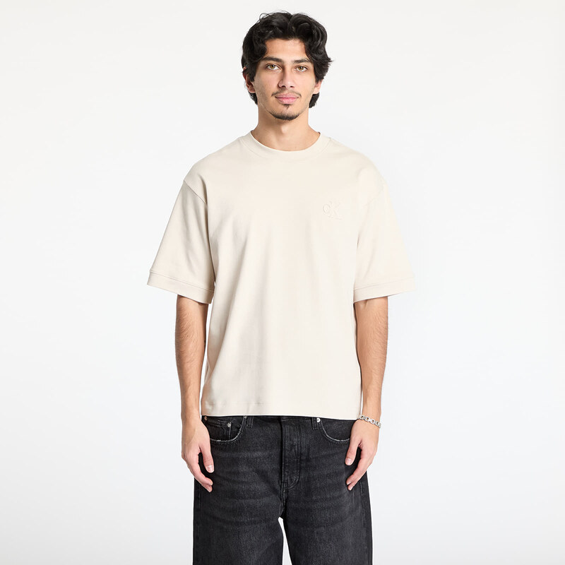 Tričko Calvin Klein Jeans Interlock Tee Gray XXL 61572118