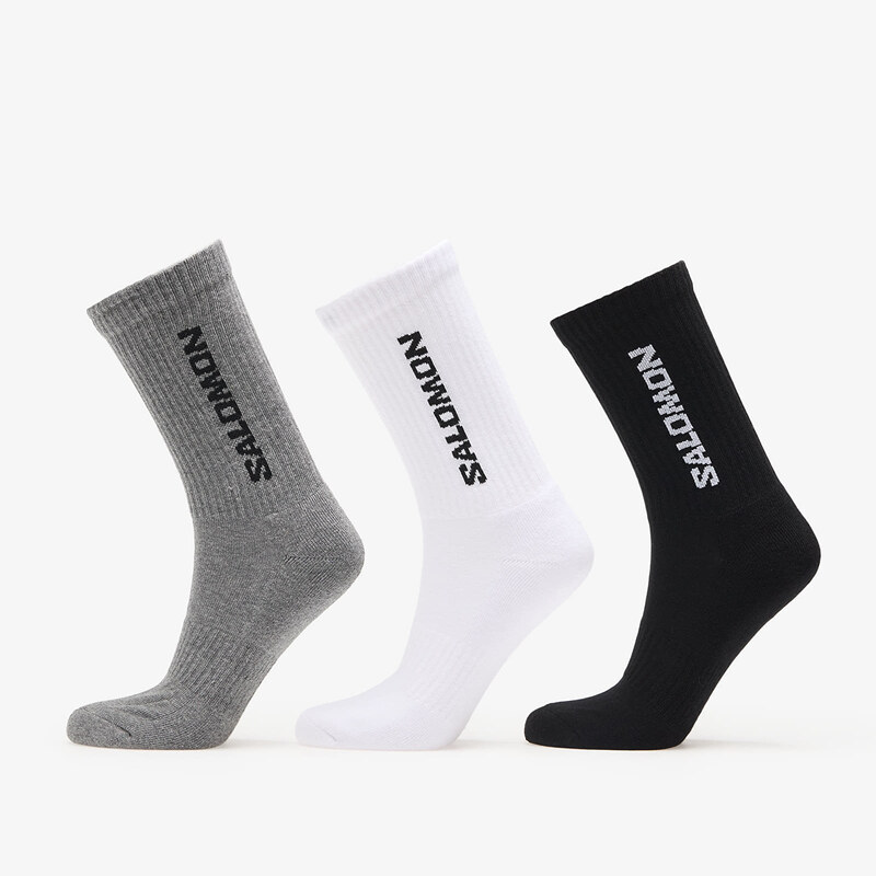 Salomon Advanced Ponožky Salomon Everyday Crew Socks 3-Pack Black/ 61572124