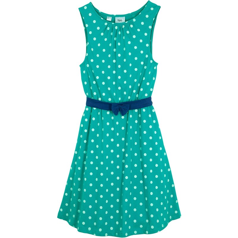 bonprix Džersejové šaty, bio bavlna, farba zelená 63388990