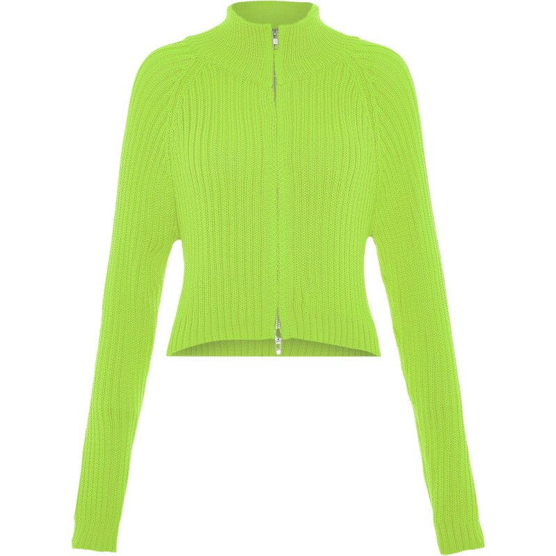 Libbi Kardigán neónovo zelená 65869076