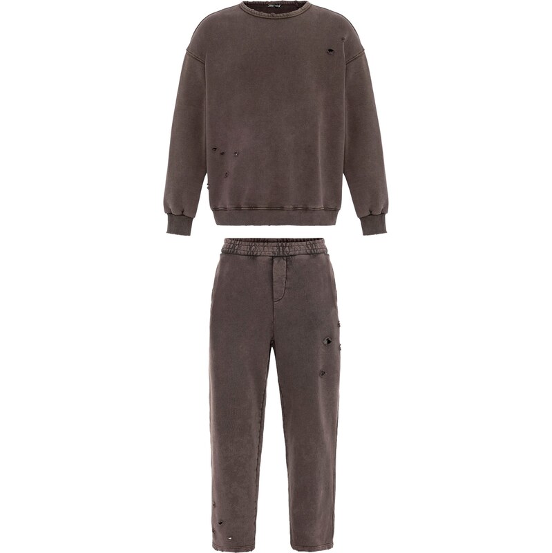 VAMOS CLO Tepláková súprava mokka 61597040