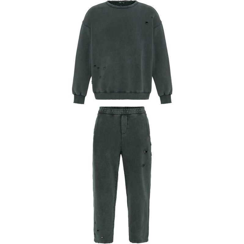 VAMOS CLO Tepláková súprava zelená 61597044