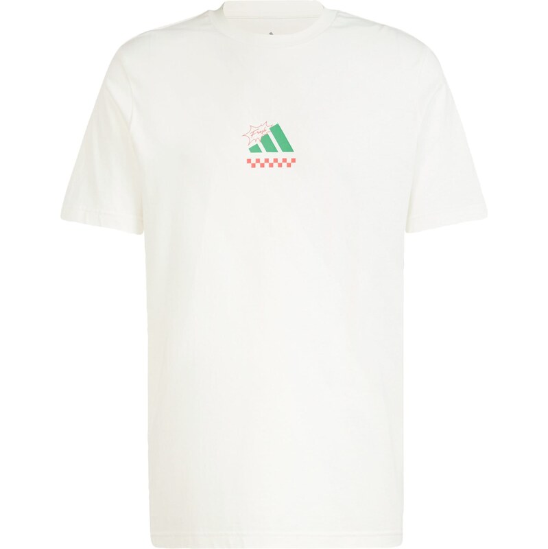 ADIDAS SPORTSWEAR Funkčné tričko Lounge Pizza zelená / červená / biela 61984239
