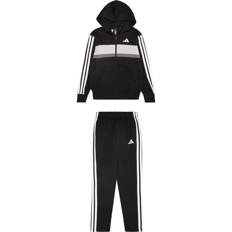 ADIDAS SPORTSWEAR Tréningový komplet sivá / svetlosivá / čierna / 62908309