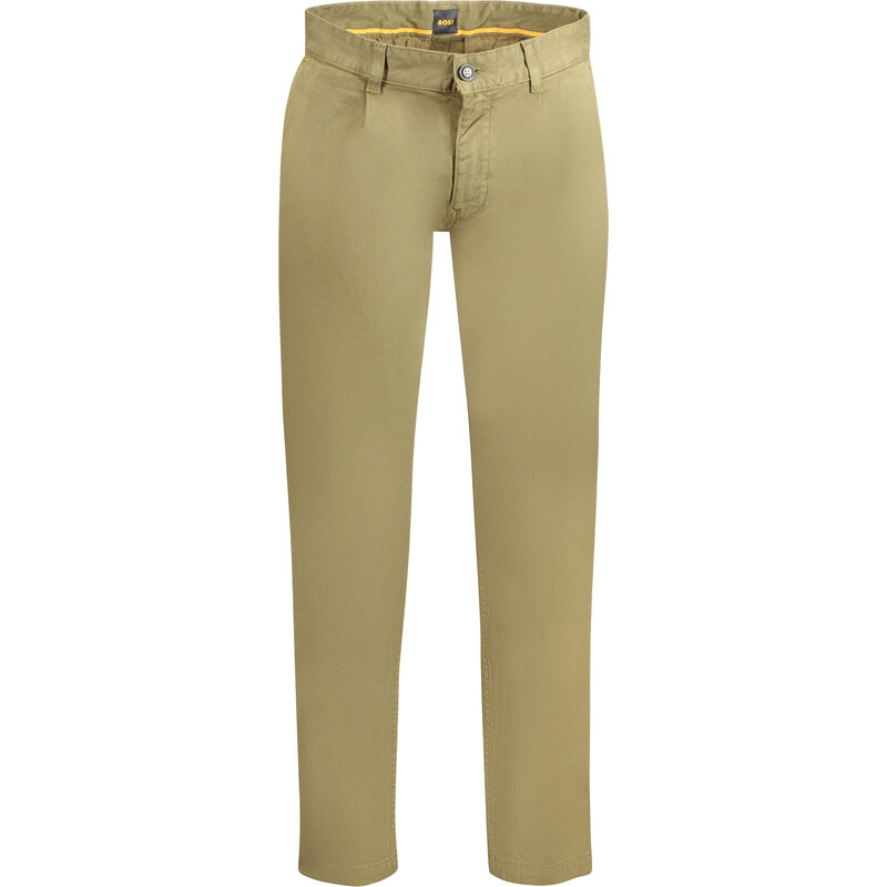 HUGO BOSS pánske zelené nohavice 64703156