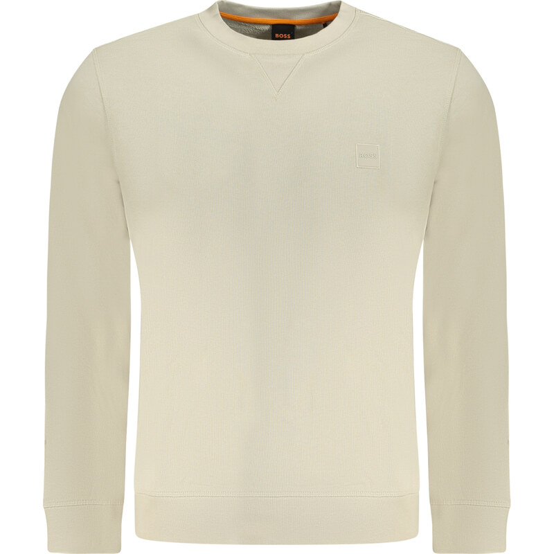 Pánska béžová mikina HUGO BOSS 65193955