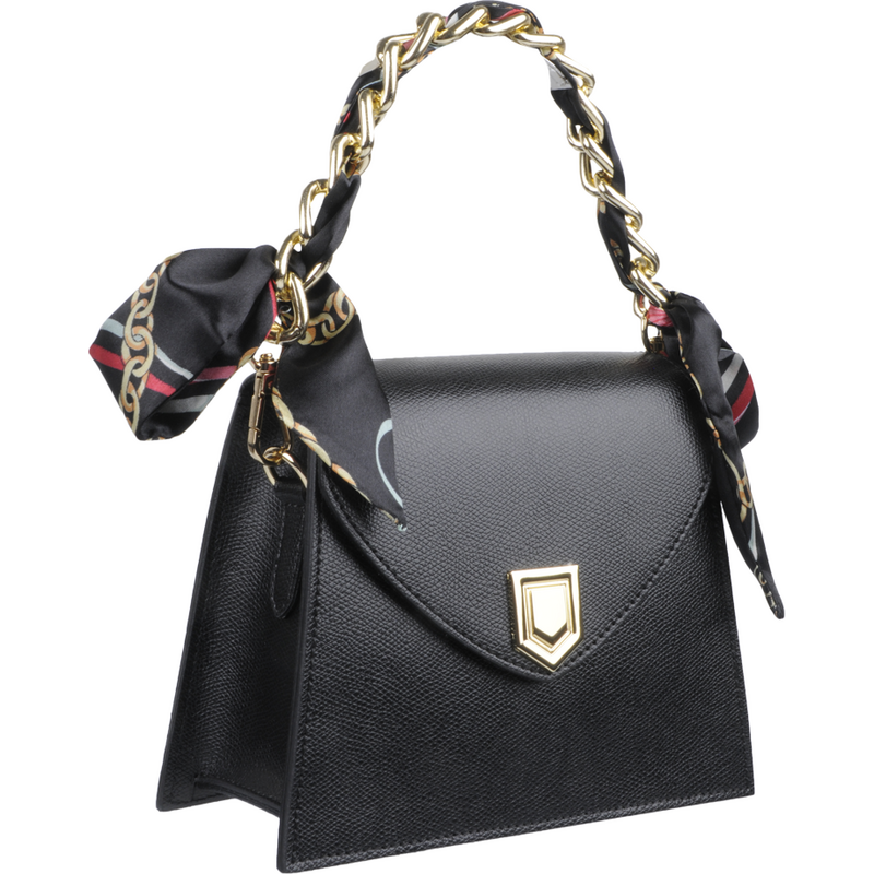 Čierna kožená talianska crossbody kabelka Virginia Nera NovaKabelka.sk 61590929