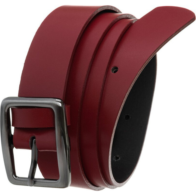 BASIC Červený dámsky opasok PD-NL-3-105 25767566