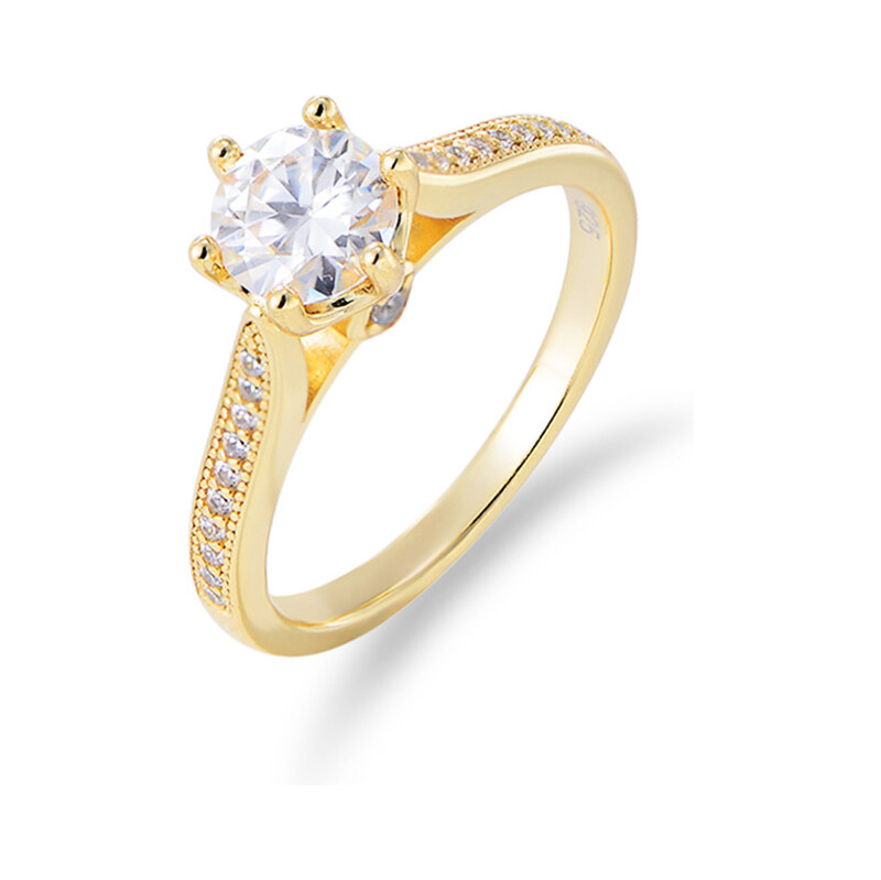 Olivie Stříbrný zásnubní prsten GOLD 9320 65048760