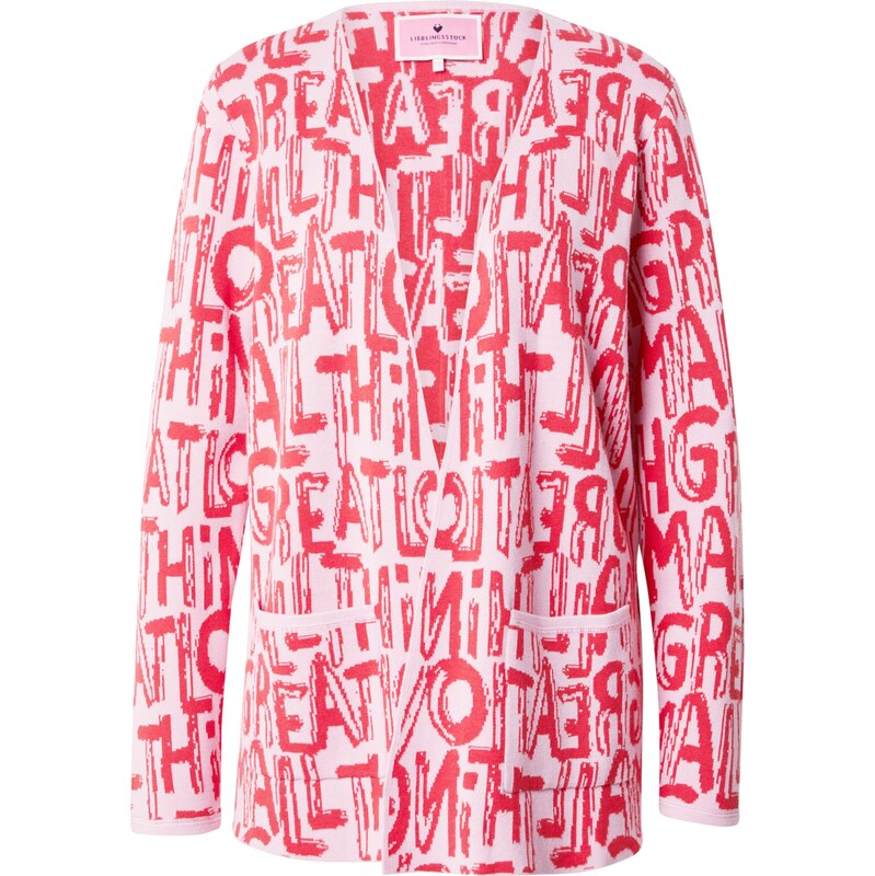 LIEBLINGSSTÜCK Kardigán Parisa ružová / červená 62693391