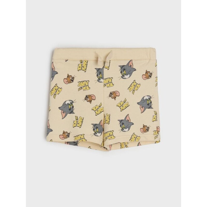 Sinsay - Kraťasy Tom and Jerry - krémová 65742462