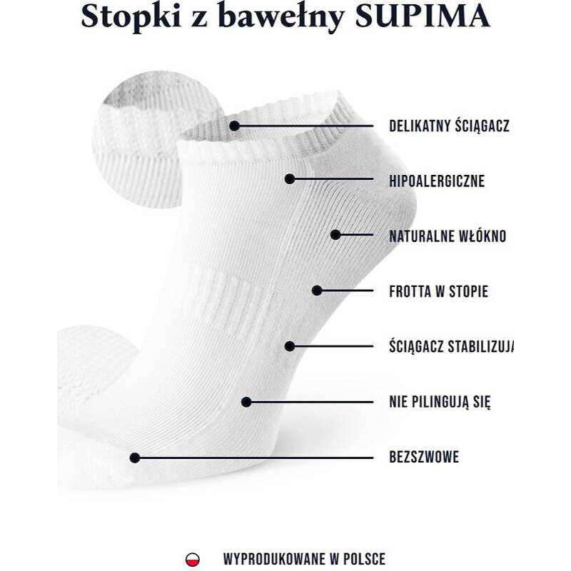 Nohy Steven čl.157 Supima Terry 35-46 67778018