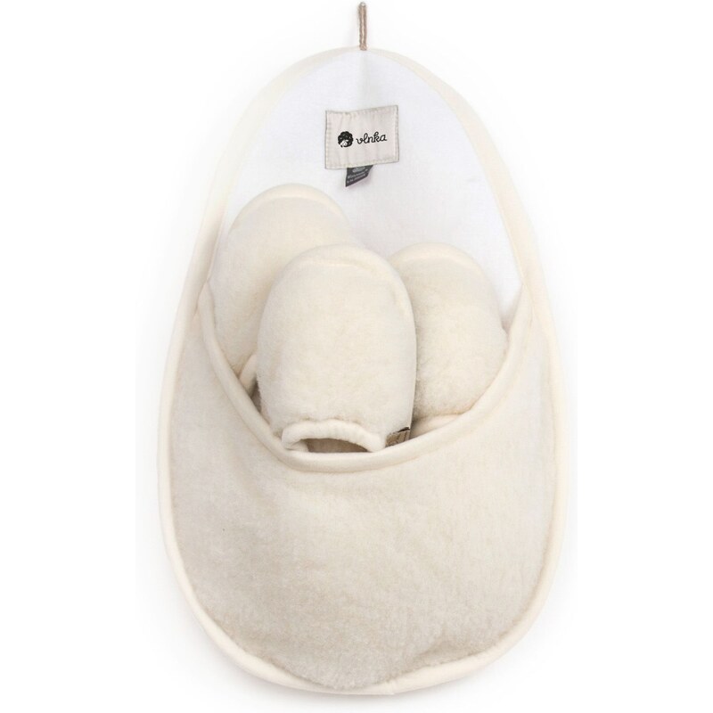 Vlnka Súprava papúč pre hostí prírodná 9060780