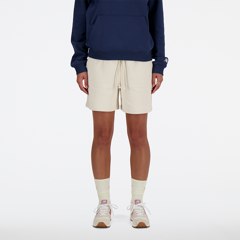 Dámske šortky New Balance WS41508LIN – béžové 61619387