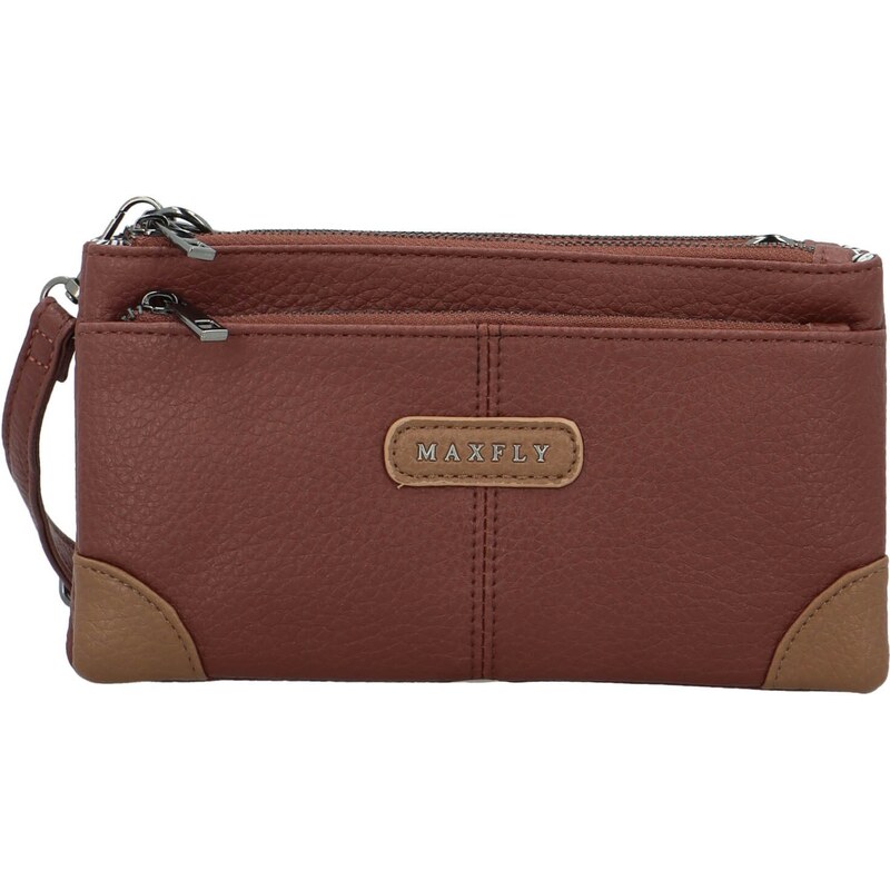 Dámska crossbody kabelka coffee - MaxFly Kandes coffee 61635594