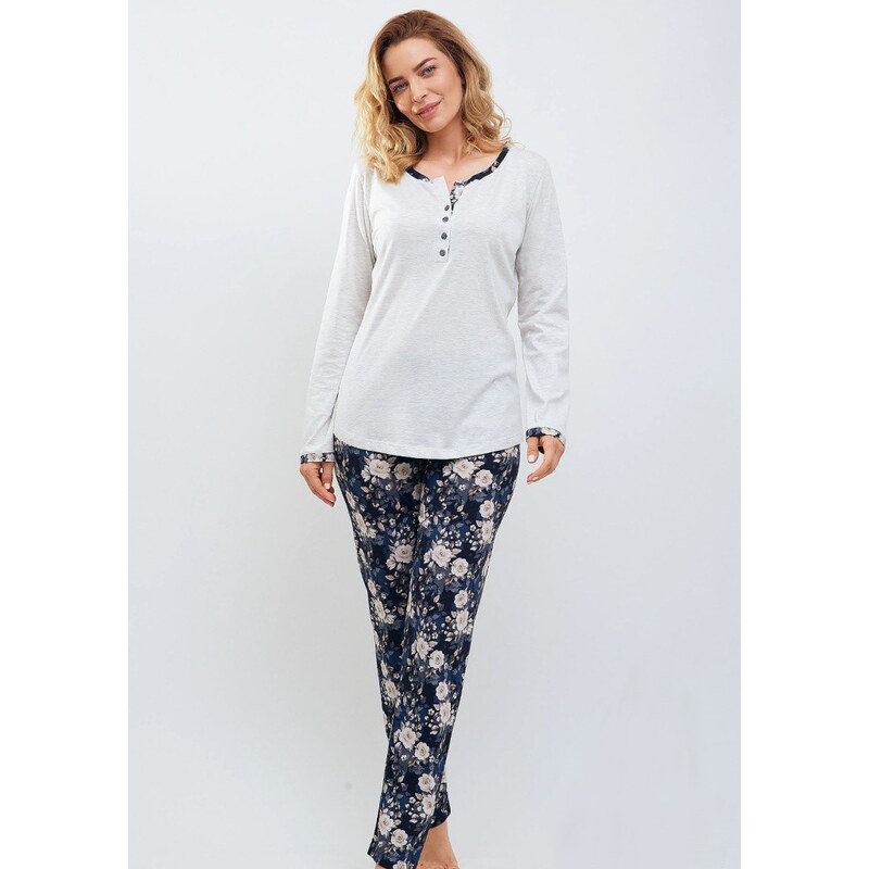 Cana Dámske pyžamo | ecru Cana-536 33884553