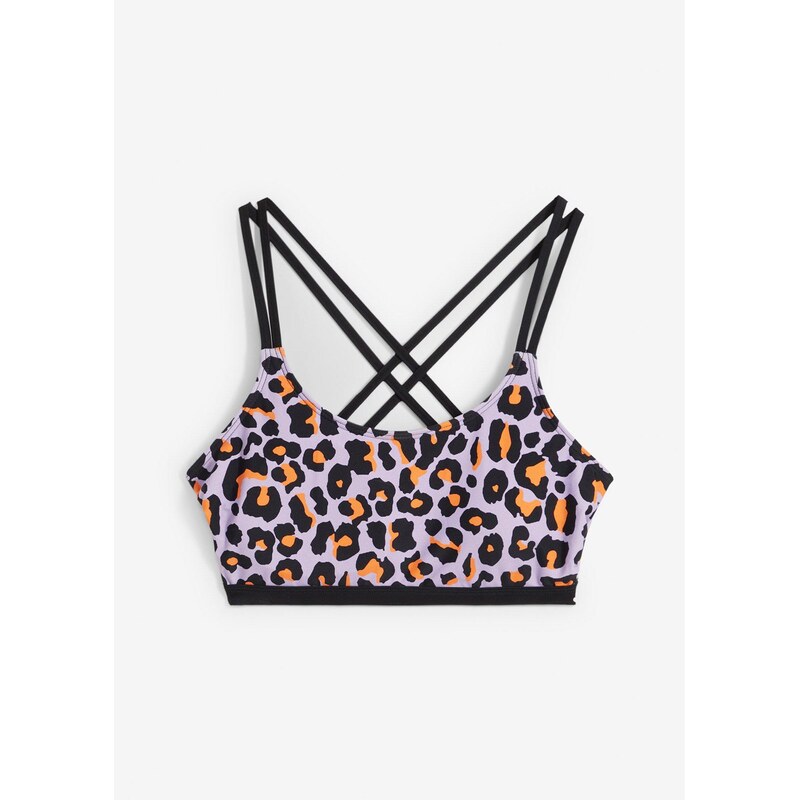 bonprix Bikinová podprsenka rýchloschnúca, farba fialová 50747789