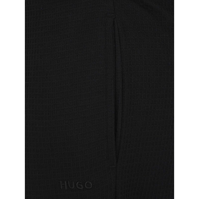 HUGO Pyžamové nohavice 'Austin' čierna