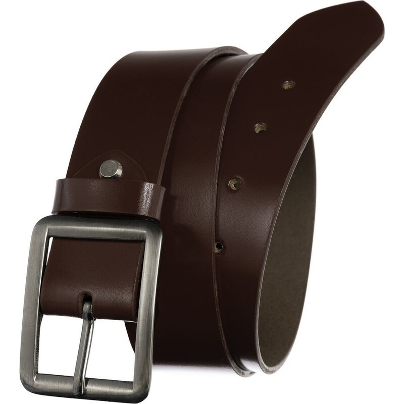 ROVICKY Tmavo hnedý hladký dámsky široký opasok PRD-4-N-105-0461 BRO 20968019