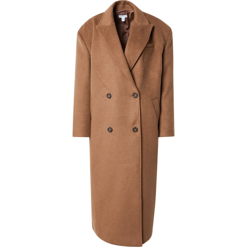 TOPSHOP Prechodný kabát farba ťavej srsti 61985213