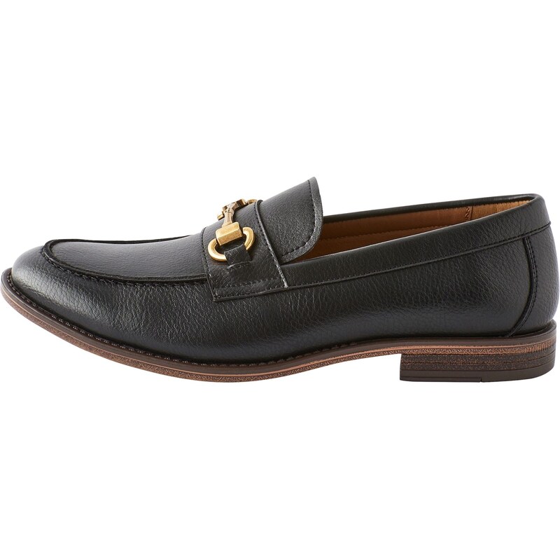 Next Papuče zlatá / čierna 61944995