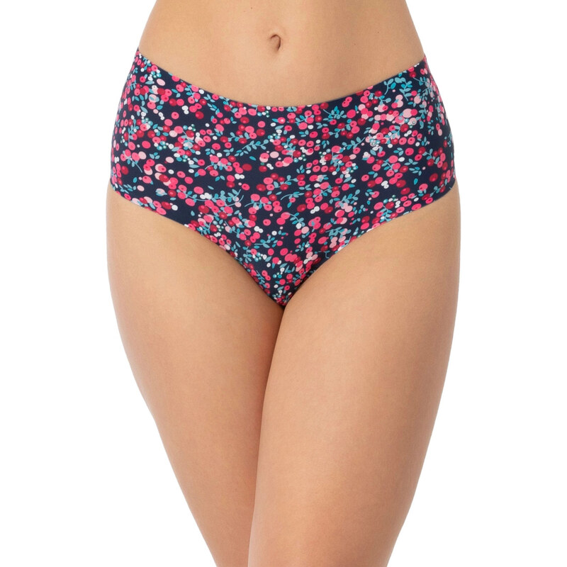 Dámske nohavičky Cranberries simple brasil maxi tmavo modré s ružovým 61654447