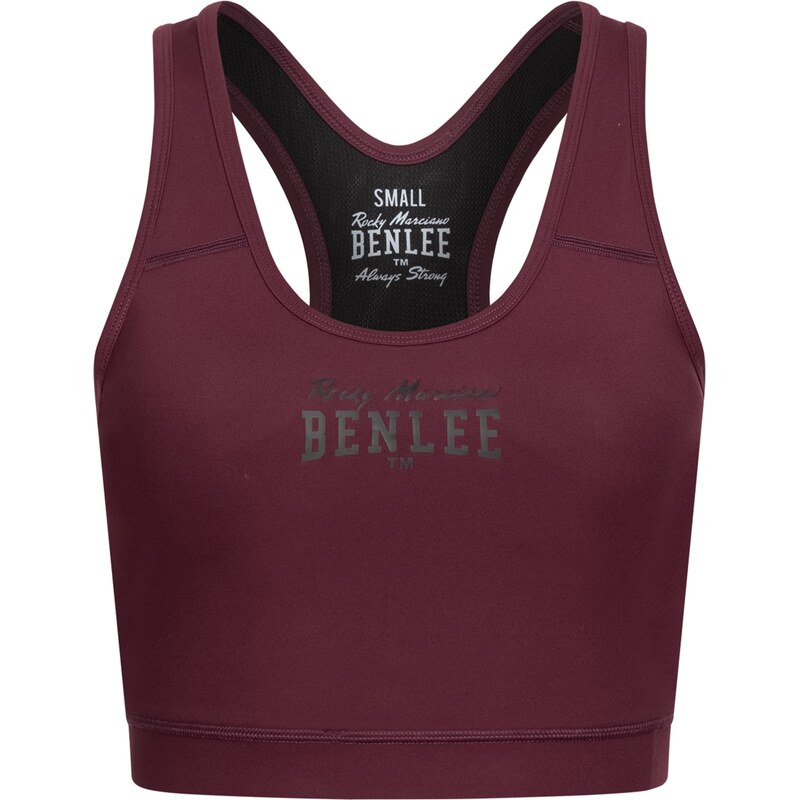 Benlee Športová podprsenka Kembley antracitová / tmavočervená 65644639