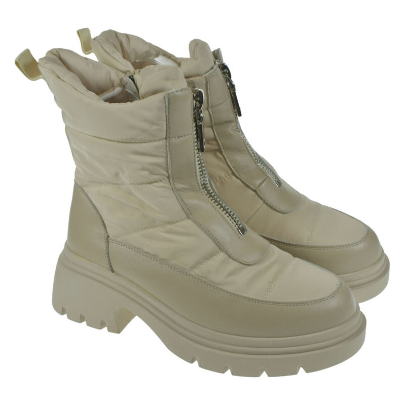 JOHN-C Dámske kožené zimné čižmy Arctic Shield 61658133