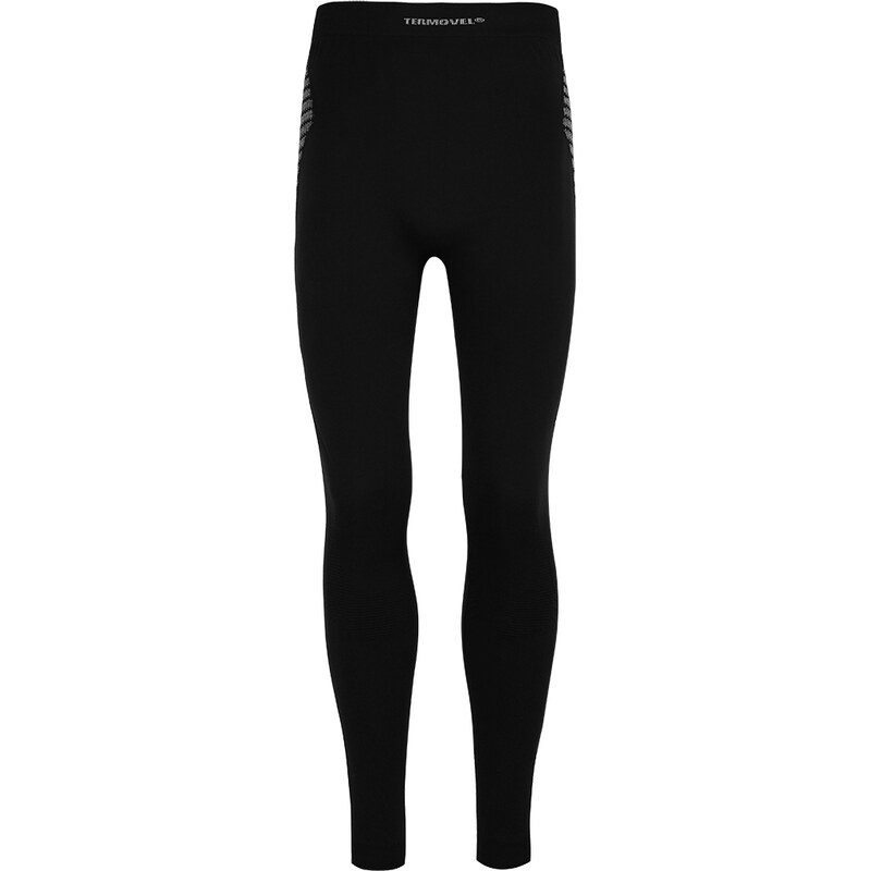 TERMOVEL Čierne pánske bezšvové termo spodky 57962920