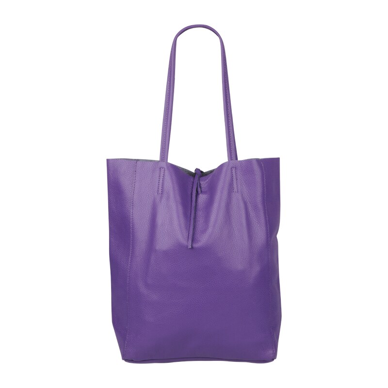 Fialová kožená talianska kabelka Annalisa Viola NovaKabelka.sk 60439876