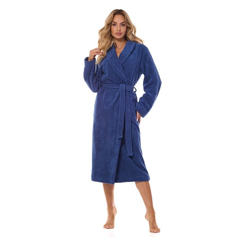 L&L Froté dámsky župan Gábina modrý 61672396