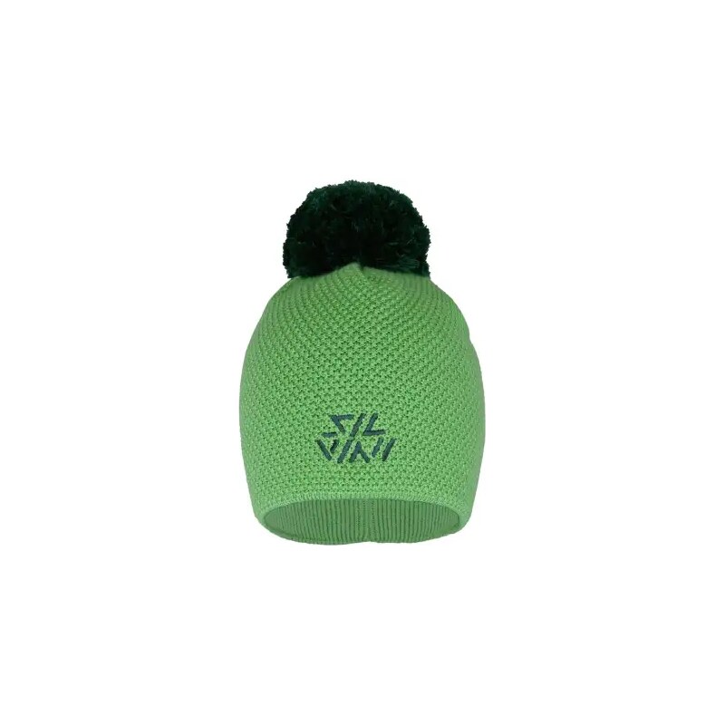 Silvini Airoso pletená čiapka Green/Forest vel. L/XL 61717103