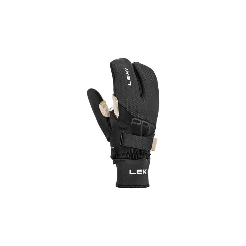 Leki PRC Premium ThermoPlus Shark Lobster bežecké rukavice Black-Sand 61686522