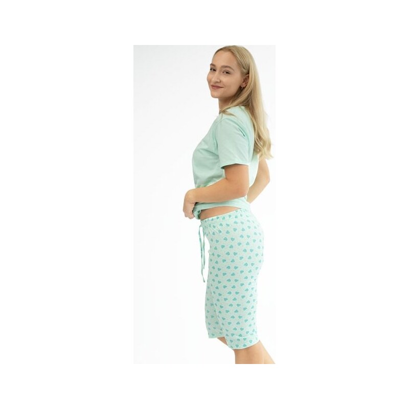 Gina dámske pyžamo 19140P - 3/4 nohavice 58270544