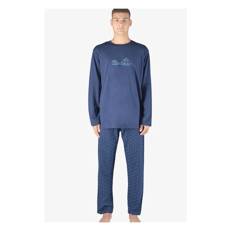 E-shop Gina pánske pyžamo 79151P - Bavlna
