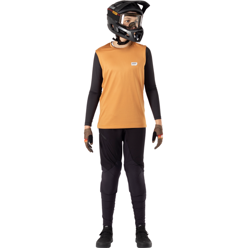 Leatt Ride Kit MTB 1.0 Jr nohavice a tričko, rust 61669379