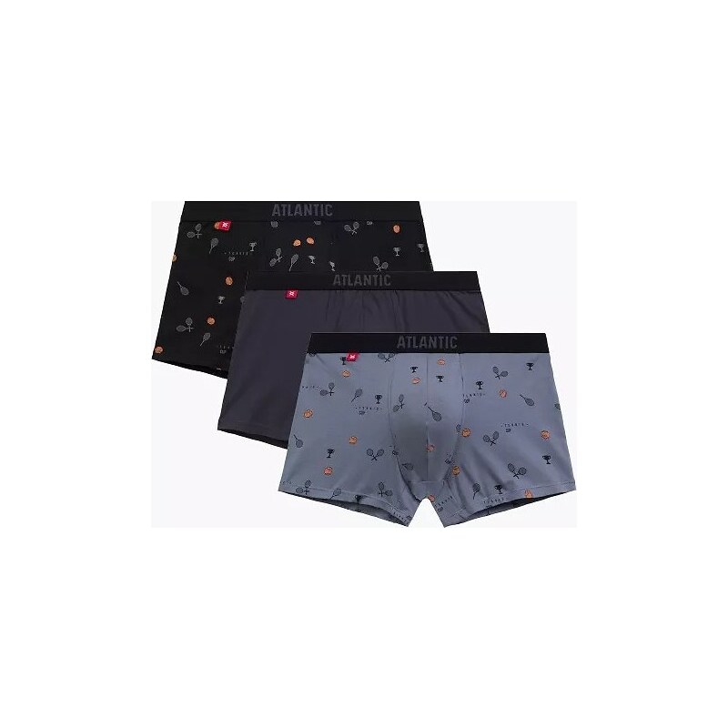 Sada 3 pánskych boxeriek Atlantic 3MH-050 A3 S-2XL 58402846