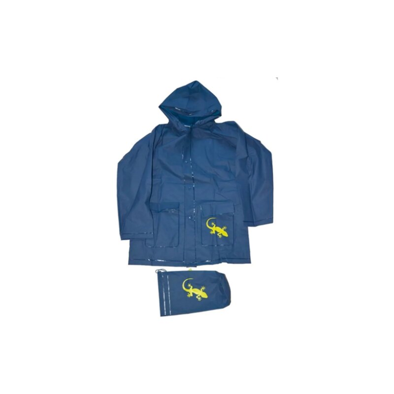 Pláštenka Salamander + vrecúško Pidilidi PL0045-04 modrá 61334597